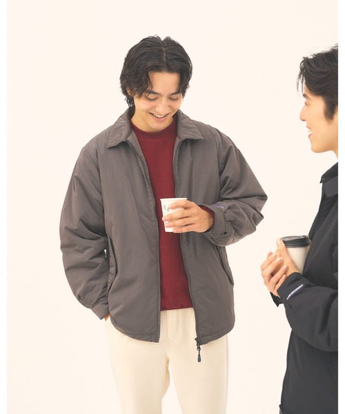 THOUSAND MILE（サウザンドマイル）の「【THOUSAND MILE】KNIT FLEECE CREW NECK PULLOVER/ニットフリース クルーネックプルオーバー（その他トップス・メンズ・ブラック/ライトベージュ/チャコールグレー/オフホワイト/ボルドー・XL/L/M/S/XS）」の20枚目の写真