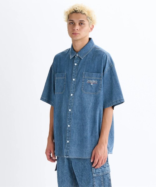 ※TIME SALE【定番】workersファティーグシャツ 0000138285001.jpg