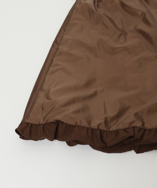 LOWRYS FARM（ローリーズファーム）の「バルーンロングスカート　532402（スカート・レディース・ブラウン/アイボリー/ブラック・FREE）」の11枚目の写真