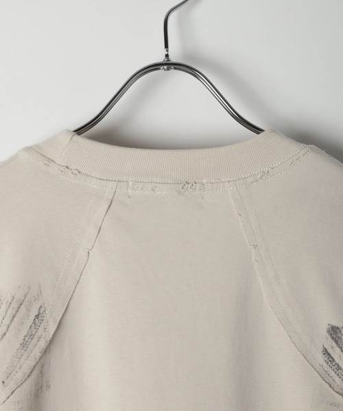 3.3 Field Trip （3.3フィールドトリップ）の「3.3 Field Trip／ブラシシェードＴEE（Tシャツ/カットソー・メンズ・ベージュ/ブラック・LARGE/MEDIUM）」の7枚目の写真