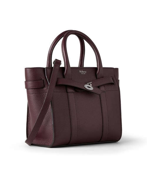 Mulberry（マルベリー）の「ミニ ジップド ベイズウォーター Mini Zipped Bayswater（ハンドバッグ・レディース・ボルドー・FREE）」の8枚目の写真