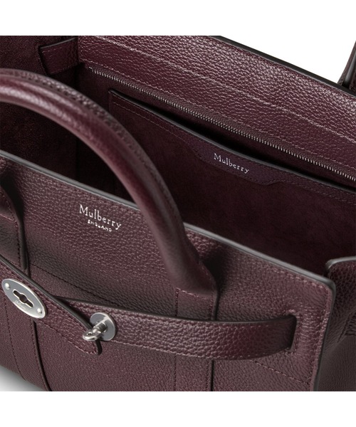 Mulberry（マルベリー）の「ミニ ジップド ベイズウォーター Mini Zipped Bayswater（ハンドバッグ・レディース・ボルドー・FREE）」の6枚目の写真