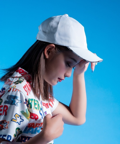 STARTER(スターター)の「●STARTER GOLF●スターターゴルフ アメリカンタイプシルエット STARTERロゴベースボールキャップ サイズ調節可能 SG-023005(キャップ・メンズ・ブラック/レッド/ホワイト・L/M)」の5枚目の写真