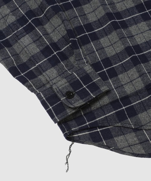 COTTON FLANNEL CHECK MIX SHIRT（シャツ/ブラウス）｜COMME des