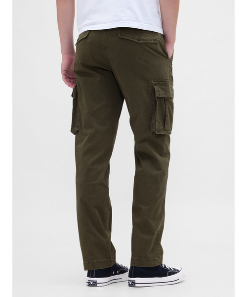GAP（ギャップ）の「エッセンシャル ストレート カーゴパンツ（カーゴパンツ・メンズ・ベージュ/カーキ/ブラック・28W 30L/29W 30L/30W 30L/31W 30L/31W 32L/32W 30L/32W 32L/33W 32L/34W 32L/36W 32L）」の10枚目の写真