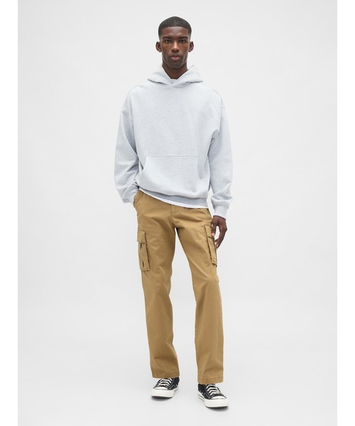 GAP（ギャップ）の「エッセンシャル ストレート カーゴパンツ（カーゴパンツ・メンズ・ベージュ/カーキ/ブラック・28W 30L/29W 30L/30W 30L/31W 30L/31W 32L/32W 30L/32W 32L/33W 32L/34W 32L/36W 32L）」の15枚目の写真