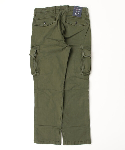 GAP(ギャップ)の「エッセンシャル ストレート カーゴパンツ(カーゴパンツ・メンズ・ベージュ/カーキ/ブラック・28W 30L/29W 30L/30W 30L/31W 30L/31W 32L/32W 30L/32W 32L/33W 32L/34W 32L/36W 32L)」の4枚目の写真