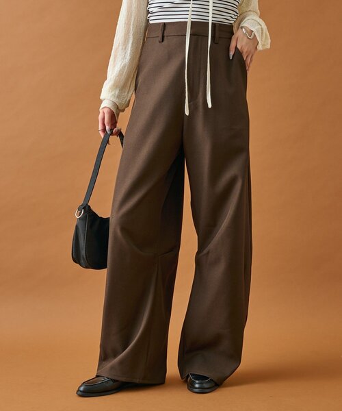 WEB限定カラーあり】25AWカーブスラックス（スラックス）｜mystic