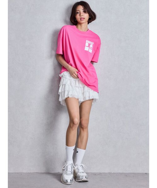 GYDA(ジェイダ)の「GD SOX(ソックス/靴下・レディース・ライム/ブラック/オフホワイト・FREE)」の14枚目の写真