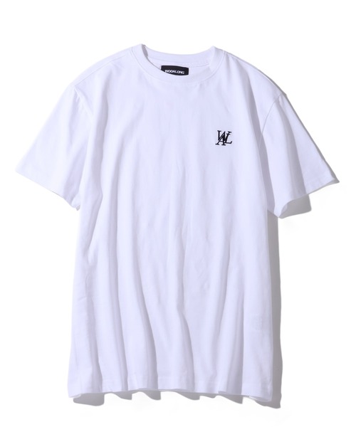 WOOALONG（ウアロン）の「【WOOALONG/ウアロン】2Pack Short Sleeve Cotton Tshirt /刺繍ロゴ 半袖Tシャツ【2枚組】（Tシャツ/カットソー・メンズ・グレー/ブラック/ネイビー/ホワイト・S/M/L）」の5枚目の写真