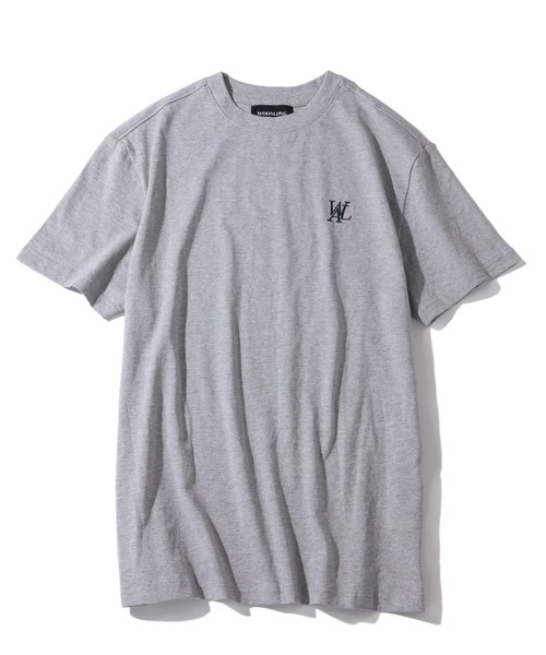 WOOALONG（ウアロン）の「【WOOALONG/ウアロン】2Pack Short Sleeve Cotton Tshirt /刺繍ロゴ 半袖Tシャツ【2枚組】（Tシャツ/カットソー・メンズ・グレー/ブラック/ネイビー/ホワイト・S/M/L）」の12枚目の写真