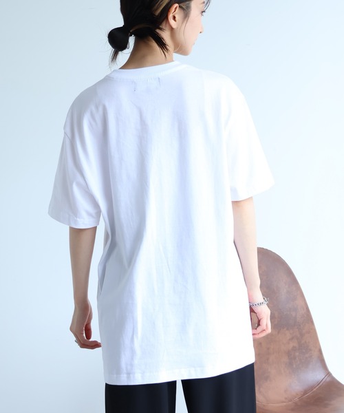 WOOALONG（ウアロン）の「【WOOALONG/ウアロン】2Pack Short Sleeve Cotton Tshirt /刺繍ロゴ 半袖Tシャツ【2枚組】（Tシャツ/カットソー・メンズ・グレー/ブラック/ネイビー/ホワイト・S/M/L）」の20枚目の写真