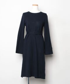 セール】【洗える】 ニットコンビジャガード ワンピース