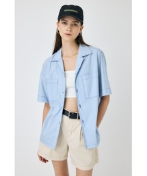 OPEN COLLAR シャツ