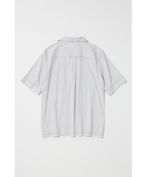 MOUSSY(マウジー)の「OPEN COLLAR シャツ(シャツ/ブラウス・レディース・ブルー系その他/ホワイト系その他・FREE)」の17枚目の写真