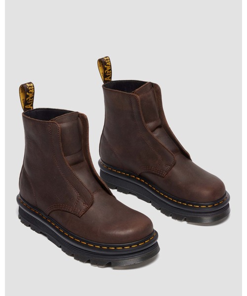 Dr. Martens(ドクターマーチン)の「Dr. Martens/ドクターマーチン ZEBZAG レースレス ブーツ 42653200(ブーツ・メンズ・ブラウン・UK9/UK6/UK5/UK4/UK3/UK8/UK7)」の5枚目の写真