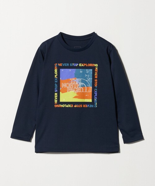 THE NORTH FACE＞ゲットモテッド グラフィック ロンT / キッズ / 130