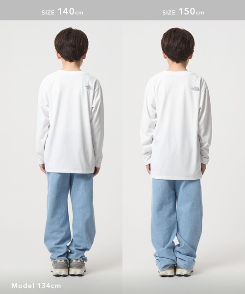 THE NORTH FACE＞ゲットモテッド グラフィック ロンT / キッズ / 130