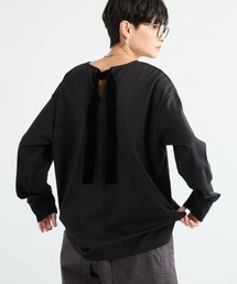 BARNYARDSTORM | BARNYARDSTORM / バックリボンロンT / マシンウォッシャブル(Tシャツ/カットソー)