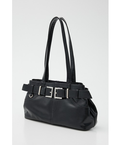 SLY(スライ)の「BELT SHOULDER BAG ベルト ショルダーバッグ(ショルダーバッグ・レディース・レッド/ベージュ/ブラック・FREE)」の6枚目の写真