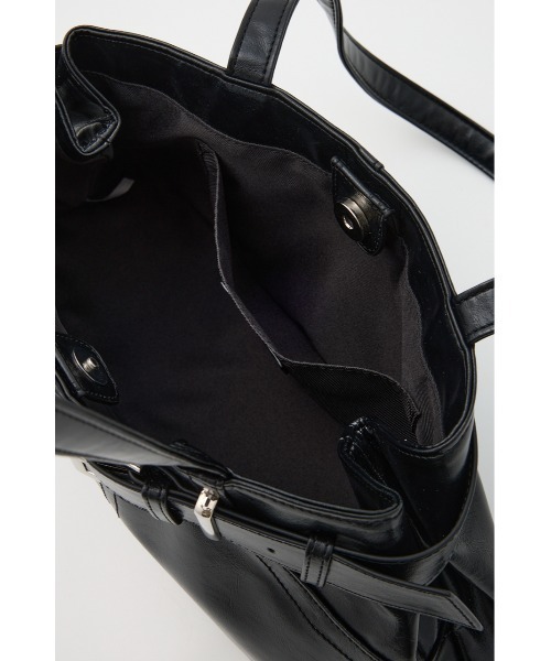 SLY(スライ)の「BELT SHOULDER BAG ベルト ショルダーバッグ(ショルダーバッグ・レディース・レッド/ベージュ/ブラック・FREE)」の13枚目の写真