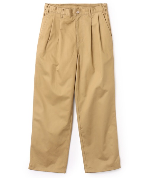 atmos(アトモス)の「atmos Two Tack Trousers / アトモス ツータック トラウザーズ(その他パンツ・メンズ・ブラック/ベージュ/ネイビー・M/XL/L)」の2枚目の写真