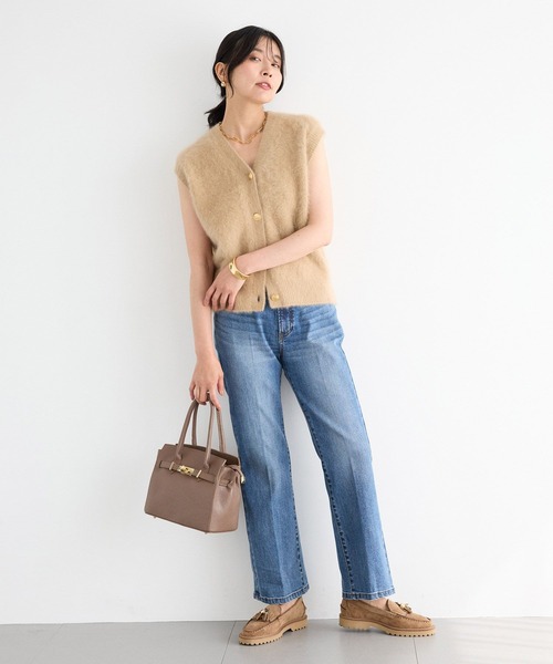 バンヤードストーム　FOXカシミヤベスト グレー バンヤードストーム FOXカシミヤベスト グレー BARNYARDSTORM（バン