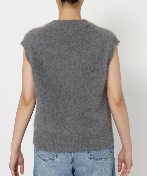 バンヤードストーム　FOXカシミヤベスト グレー　新品未使用 セール】BARNYARDSTORM / FOXカシミヤベスト（ベスト）｜BARNYARDSTORM