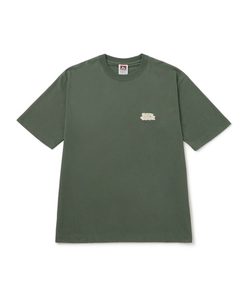 BEN DAVIS（ベンデイビス）の「【BENDAVIS別注】j.n.r.d/ブローキンTV Tシャツ（Tシャツ/カットソー・メンズ・ホワイト/チャコールグレー/カーキ・LL/M/L）」の12枚目の写真