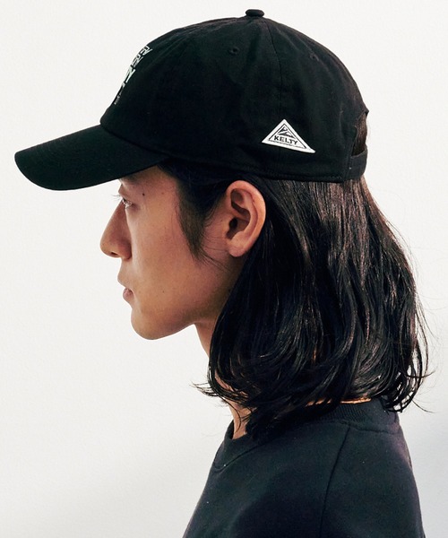KELTY(ケルティ)の「KELTY/ケルティ エンブロイダリー タイポロゴ キャップ(キャップ・メンズ・ベージュ/ネイビー/ブラック/グレー・FREE)」の10枚目の写真