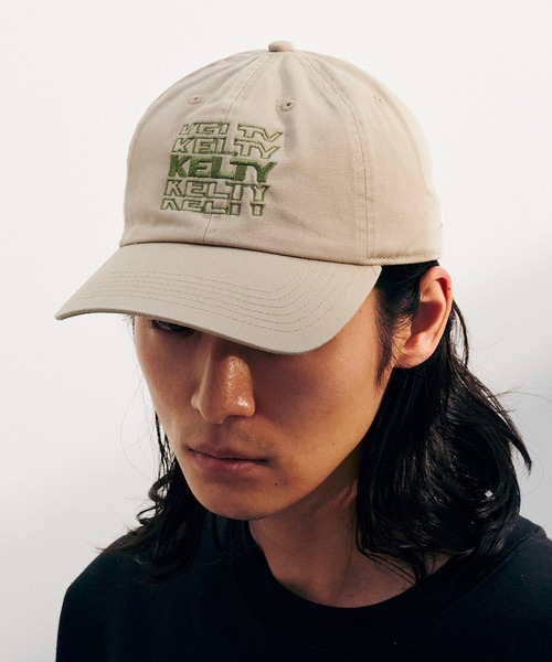 KELTY(ケルティ)の「KELTY/ケルティ エンブロイダリー タイポロゴ キャップ(キャップ・メンズ・ベージュ/ネイビー/ブラック/グレー・FREE)」の9枚目の写真