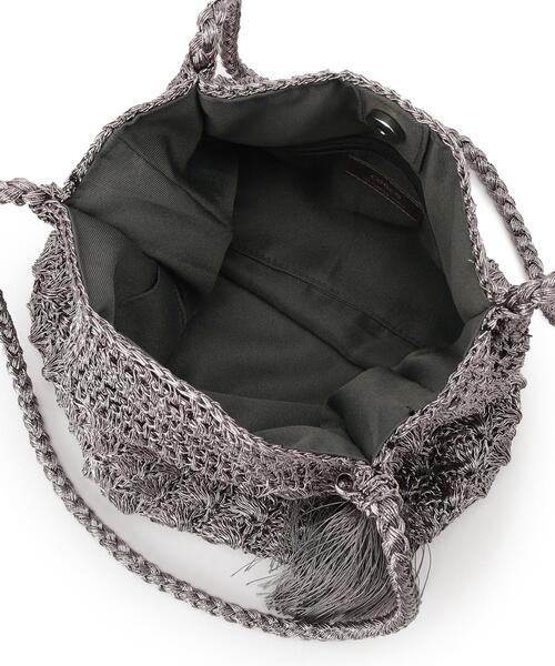 Sunauna(スーナウーナ)の「【新色追加/肩掛け可能】メタリックトートバッグ(トートバッグ・レディース・シルバー/オレンジ/シルバー系その他・00)」の8枚目の写真