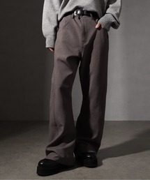 welise（ウェライズ）の「【welise/ウェライズ】ドレープツイルTR スリムフィットフレアスラックス（スラックス）」