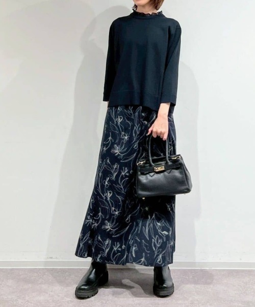 セール】◇ラインイラストPTセミマーメイドスカート（スカート