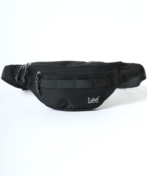 Lee（リー）の「Lee/リー 撥水 ロゴ ワンポイント刺繍 テープ付き ウエストバッグ/ボディバッグ/レディース メンズ（ボディバッグ/ウエストポーチ・レディース・グレー/ブラック/カーキ/ベージュ・FREE）」の9枚目の写真
