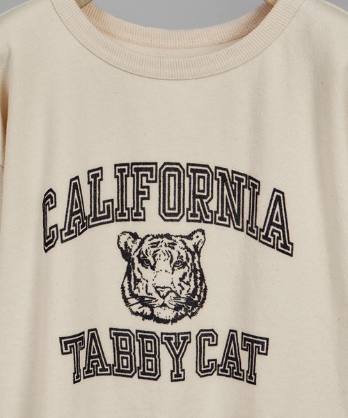 MIXTA(ミクスタ)の「【MIXTA(ミクスタ)】TABBY CREW NECK(SET-IN)(Tシャツ/カットソー・レディース・ブラック系その他/キナリ・S)」の3枚目の写真
