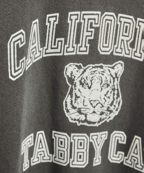 MIXTA(ミクスタ)の「【MIXTA(ミクスタ)】TABBY CREW NECK(SET-IN)(Tシャツ/カットソー・レディース・ブラック系その他/キナリ・S)」の7枚目の写真