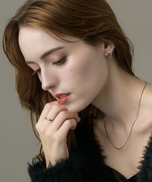 muku(ムク)の「PIERCE/TRWA(ピアス(両耳用)・レディース・シルバー/ゴールド・FREE)」の5枚目の写真