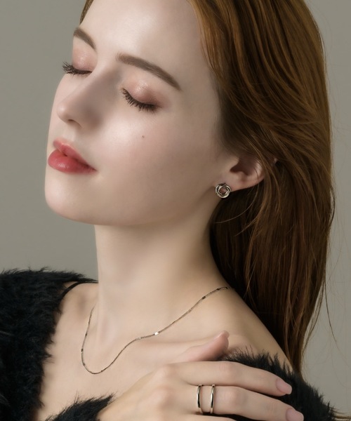 muku(ムク)の「PIERCE/TRWA(ピアス(両耳用)・レディース・シルバー/ゴールド・FREE)」の9枚目の写真