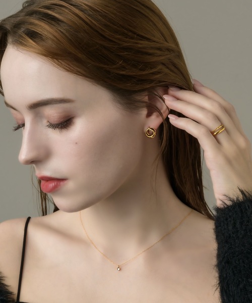 muku(ムク)の「PIERCE/TRWA(ピアス(両耳用)・レディース・シルバー/ゴールド・FREE)」の8枚目の写真