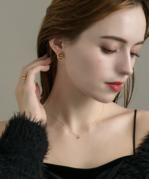muku(ムク)の「PIERCE/TRWA(ピアス(両耳用)・レディース・シルバー/ゴールド・FREE)」の4枚目の写真