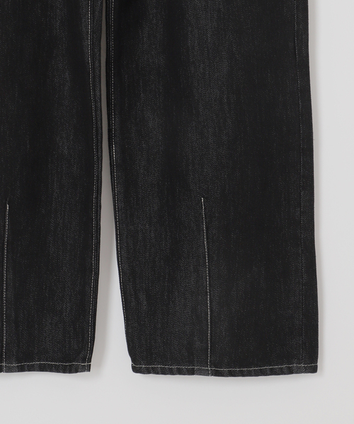 B.C STOCK(ベーセーストック)の「【BOYCOM/ボイコム】ペーパーデニムパンツ001(デニムパンツ・メンズ・ブラック・MEDIUM/LARGE/X-LARGE)」の9枚目の写真