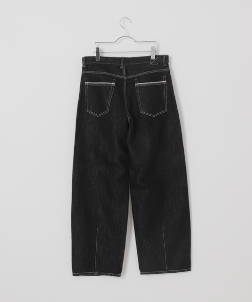 B.C STOCK(ベーセーストック)の「【BOYCOM/ボイコム】ペーパーデニムパンツ001(デニムパンツ・メンズ・ブラック・MEDIUM/LARGE/X-LARGE)」の10枚目の写真