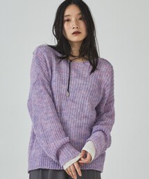 abahouse mavie（アバハウスマヴィ）の「モヘアライクシアーニット（ニット/セーター）」
