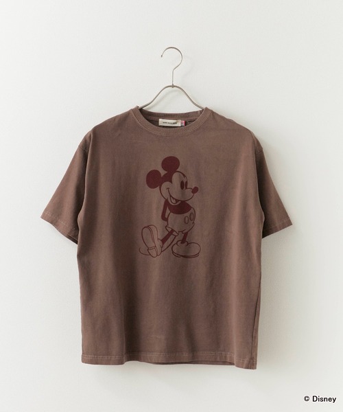 GOOD ROCK SPEED(グッドロックスピード)の「GOOD ROCK SPEED/グッドロックスピード / MICKEY MOUSE / Tshirts Tシャツ(Tシャツ/カットソー・メンズ・チャコール/ブラウン・L/M/S)」の7枚目の写真