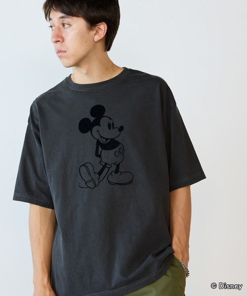 GOOD ROCK SPEED(グッドロックスピード)の「GOOD ROCK SPEED/グッドロックスピード / MICKEY MOUSE / Tshirts Tシャツ(Tシャツ/カットソー・メンズ・チャコール/ブラウン・L/M/S)」の21枚目の写真