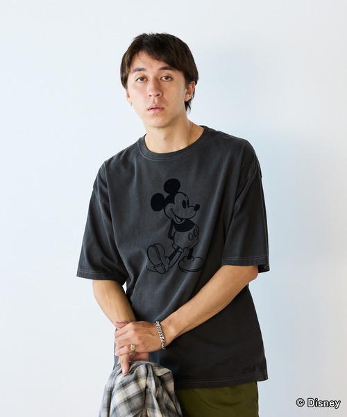 GOOD ROCK SPEED(グッドロックスピード)の「GOOD ROCK SPEED/グッドロックスピード / MICKEY MOUSE / Tshirts Tシャツ(Tシャツ/カットソー・メンズ・チャコール/ブラウン・L/M/S)」の22枚目の写真