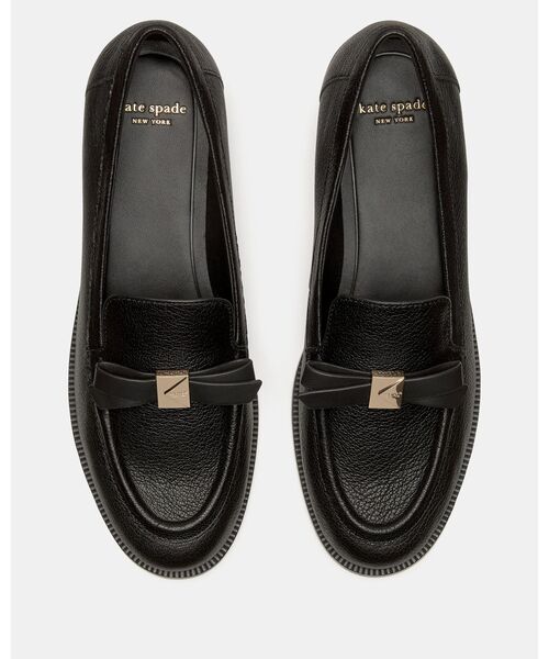 kate spade new york（ケイトスペード ニューヨーク）の「デコ ボウ ローファー（ローファー・レディース・ブラック・8/7/6）」の3枚目の写真