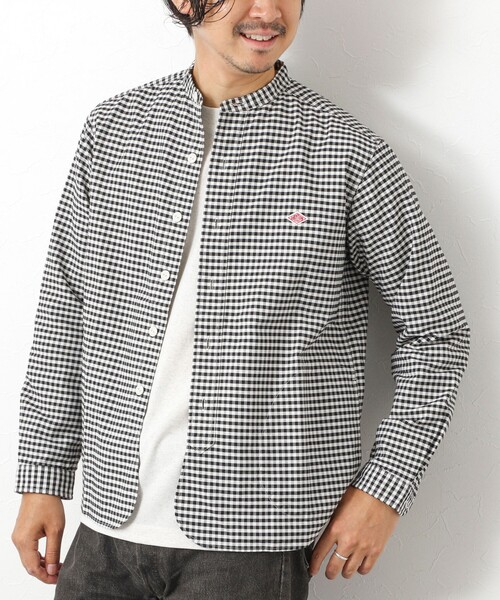 DANTON(ダントン)の「【DANTON/ダントン】DT-B0280 OXP BAND COLLAR SHIRT 25AW(シャツ/ブラウス・メンズ・ブルー系その他/グリーン系その他/ブラック系その他・38/40/42/44)」の22枚目の写真