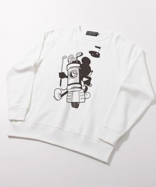 LIBERTY CITY（リバティシティ）の「【LIBERTY CITY/リバティーシティ】 [THE BIKER] ライト・スウェット・クルーネック（スウェット・メンズ・ブラック/ホワイト・2/1/4/3）」の3枚目の写真